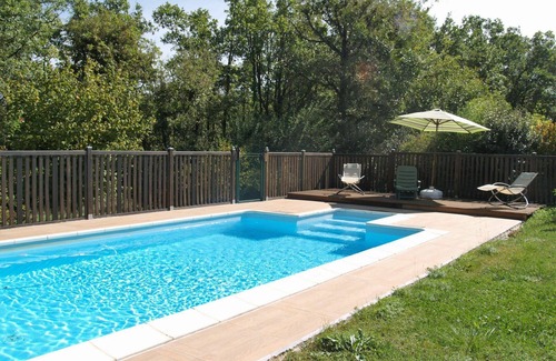 Loupiac Casa | Casa de vacaciones privada con piscina privada, A/C, WIFI, TV, terraza, vista panorámica