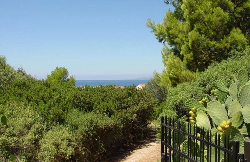 Porto Pinetto Villa | Casa de vacaciones privada con WIFI, piscina privada, TV, patio, vista panorámica, aparcamiento
