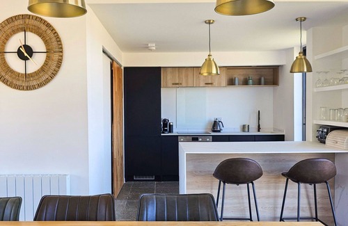 Breakish Casa | Estupenda casa de vacaciones privada para 8 personas con TV, terraza y vista panorámica