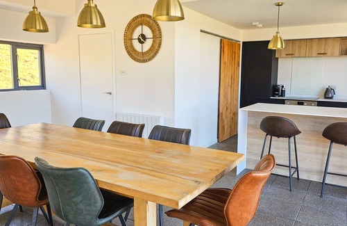 Breakish Casa | Estupenda casa de vacaciones privada para 8 personas con TV, terraza y vista panorámica