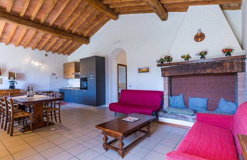 Magliano in Toscana Villa | Casa de vacaciones privada con TV, patio, mascotas permitida, vista panorámica, aparcamiento