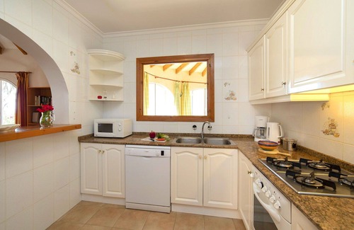 Costa de Benissa Villa | Estupenda casa de vacaciones privada para 6 personas con A/C, WIFI, piscina privada y TV