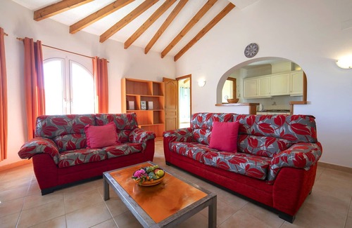 Costa de Benissa Villa | Estupenda casa de vacaciones privada para 6 personas con A/C, WIFI, piscina privada y TV