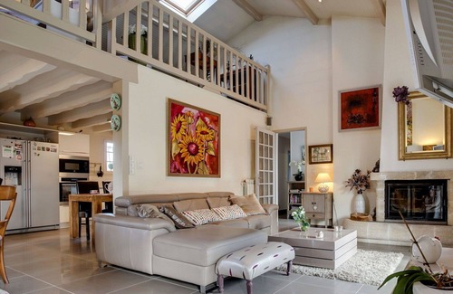 Mimizan Casa | Casa de vacaciones privada con piscina privada, WIFI, TV, terraza, mascotas permitida, aparcamiento