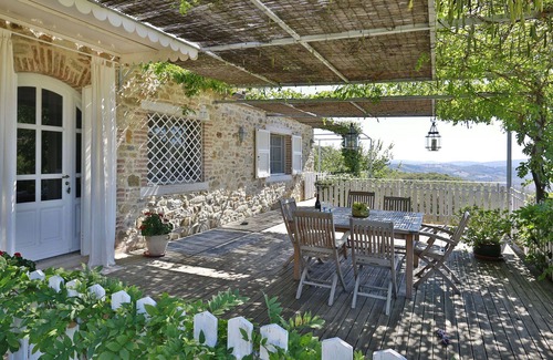 Manciano Villa | Casa de vacaciones privada con piscina privada, A/C, WIFI, TV, terraza, vista panorámica