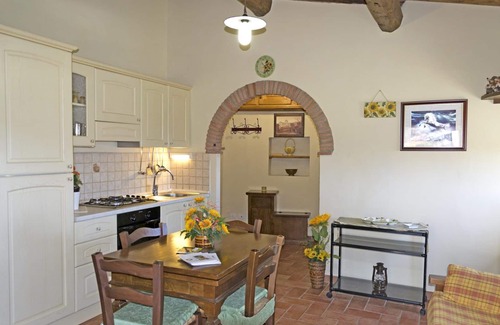 Cortona Casa | Casa de vacaciones privada con WIFI, piscina, TV, terraza, vista panorámica, aparcamiento