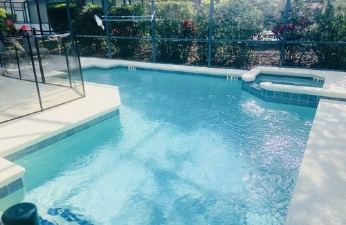 Haines City Casa | Wonderful towerlakes five bed, five bath pool home with game room