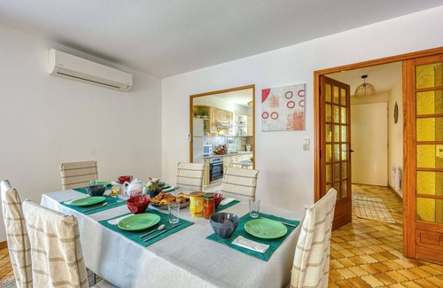 Sauvian Casa | Maravillosa casa de vacaciones con A/C, piscina privada, WIFI, TV, terraza y aparcamiento