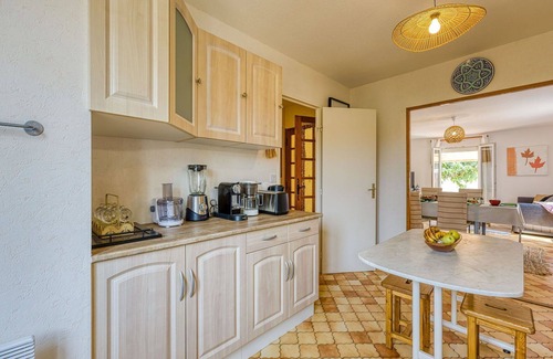 Sauvian Casa | Maravillosa casa de vacaciones con A/C, piscina privada, WIFI, TV, terraza y aparcamiento