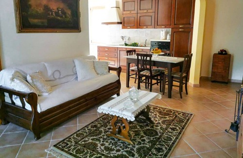 Torchiara Villa | Wonderful villa for 4 guests with TV, terrace and panoramic view