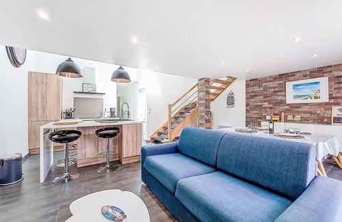 Naujac-Sur-Mer Villa | Preciosa casa de vacaciones para 6 personas con piscina, WIFI, TV, terraza y aparcamiento