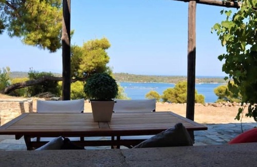 Halkidiki Cabaña | Wood & Stone dream view house B