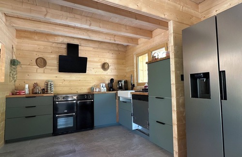 L'Esperou Chalet De Esquí | Wooden chalet at l'Esperou for 15 people