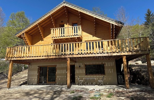 L'Esperou Chalet De Esquí | Wooden chalet at l'Esperou for 15 people