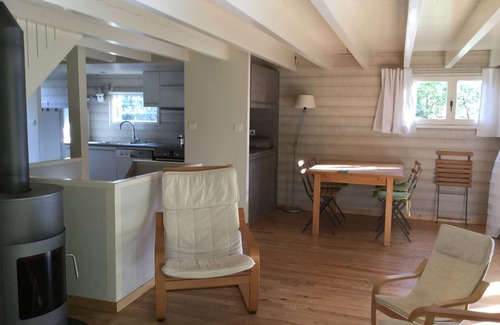 Lacanau Chalet De Esquí | Chalet de madera en el lago Lacanau: un remanso de paz rodeado de naturaleza ...