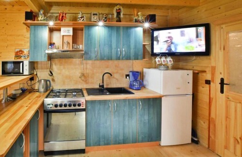 Malechowo Casa | Casa de Madera en Lago Ostrowieckie con Playa