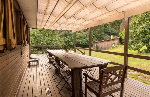 Puebla del Caraminal Cabaña | Casa de Madera en Remanso do Manantial