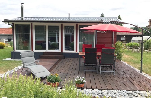 Helferskirchen Casa | Casa de madera con gran jardín y sauna "perros bienvenidos"