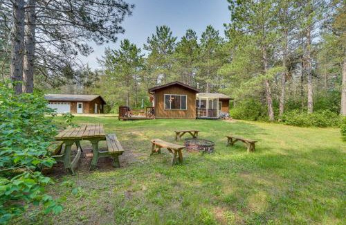 Brule Casa | Woodland Cabin with Fishing, ATV and Snowmobile Trails