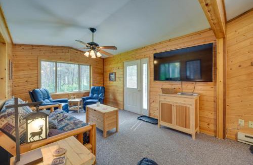 Brule Casa | Woodland Cabin with Fishing, ATV and Snowmobile Trails