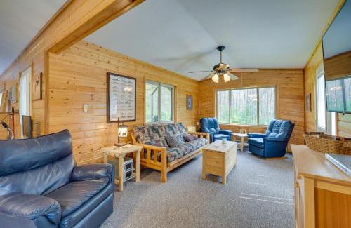 Brule Casa | Woodland Cabin with Fishing, ATV and Snowmobile Trails