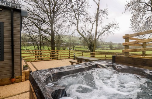Llandrindod Wells Cabaña | WOODLAND ESCAPE, with hot tub in Rhayader