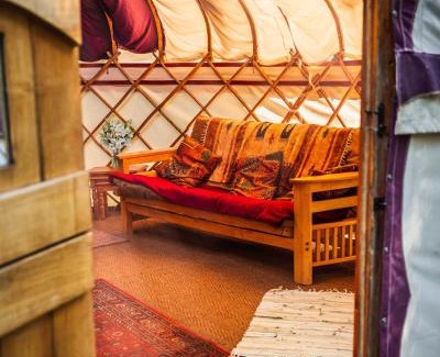 West Buckland Otro | Woodland Yurt at Kingsmead