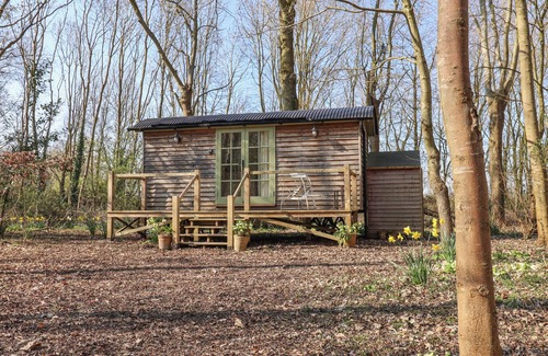 Woodbridge Cabaña | WOODLANDS RETREAT SHEPHERD'S HUT, pet friendly in Laxfield