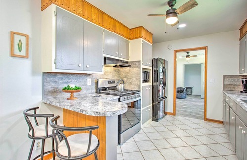 Woodward Casa | Woodward Home Near Crystal Beach Water Park!