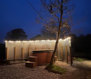 Llandrindod Wells Chalet De Esquí | Woolly Wood Cabins - Bryn