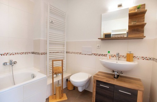 Pulsnitz Apartamento | Work and holiday in the Wohnperle Carré Charlott 1 in Pulsnitz