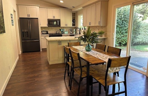 McKinleyville Casa | Work at home in this remodeled/newly furnished house; fully fenced/private yard