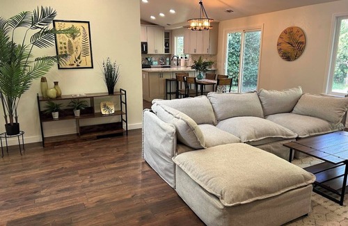 McKinleyville Casa | Work at home in this remodeled/newly furnished house; fully fenced/private yard