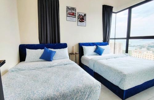 George Town Apartamento | world premium apartment 3BR pool sea view netflix 14pax a27