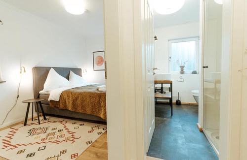Nordstrand Apartamento | Wunderschöne FeWo direkt am Meer mit Whirlpool & Sauna