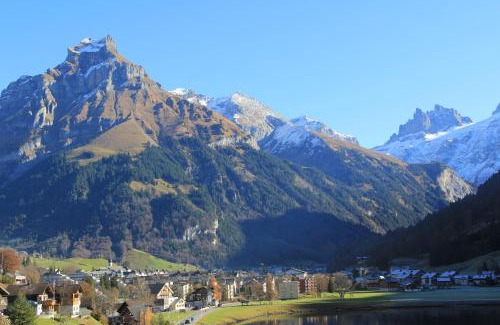 Engelberg Apartamento | Wunderstay Alpine 303 New Studio with Lake & Mountain View