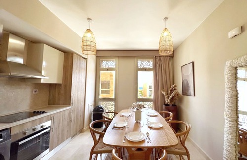 El Gouna Apartamento | Homestyle & Summery 1bdr@ Mangroovy Free Beach Pool