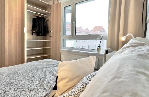 Nivy Apartamento | Yarn - brand new - free parking - balcony with city view - Central shopping mall