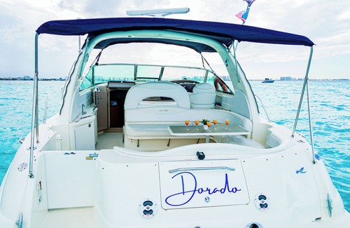 Zona Hotelera Alquiler De Eote | YATE privado para tour en isla mujeres, bebidas-snorkel incluidos