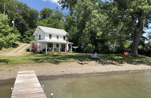 Hammondsport Casa | Casa frente al lago durante todo el año en el lago Keuka