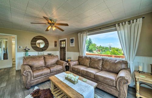 Livingston Casa | Yellowstone Country Family Home with View and Hot Tub