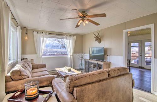 Livingston Casa | Yellowstone Country Family Home with View and Hot Tub