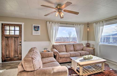 Livingston Casa | Yellowstone Country Family Home with View and Hot Tub