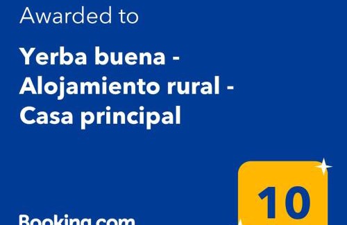 Azul Casa | Yerba buena - Alojamiento rural - Casa principal