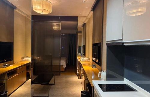 Zhujiang New Town Apartamento | Yizhimei Light Hotel Apartment-Zhujiang Newtown&Yangji East STN-Near the US consulate