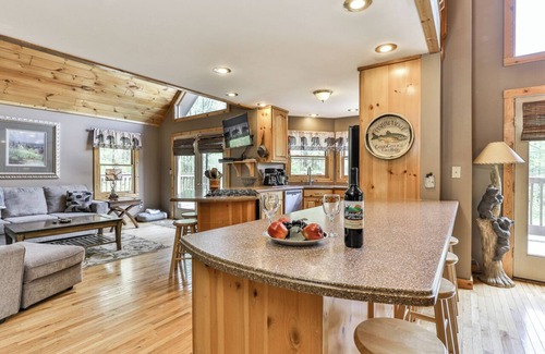 Ellijay Cabina | Hideaway -Stunning La cabaña del Yogi Con Cancha de tenis privada, Baloncesto, Senderismo