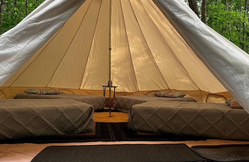 Ferndale Alquiler De RV | Yokahu Bell Tent, Taino Woods 15 mins to Bethel Woods Concerts, Casino, Falls