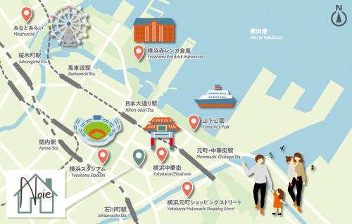 Chinatown Apartamento | Yokohama NOIE 横浜ノイエ