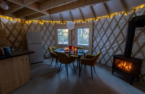 La Malbaie Chalet De Esquí | Yourte expérience Charlevoix