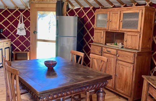 Saint-Germain-Laprade Cabina | Yourte Tout Confort Écoresponsable - Idéal Famille